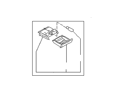 Infiniti 68800-64J01 Ashtray-Instrument