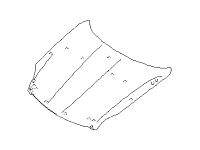 Infiniti 65100-AL530 Hood