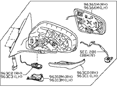 Infiniti 96302-1CA0A