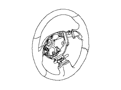 Infiniti 48430-1NM5E Steering Wheel Assembly Without Pad