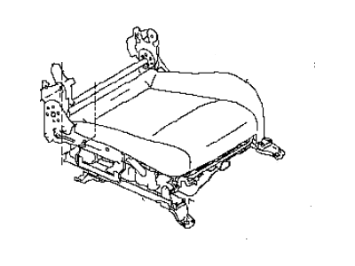 Infiniti 873A2-1MS7B Cushion & Adjuster Assy-Front,RH