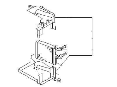 1997 Infiniti Q45 Heater Core - 27120-5P100