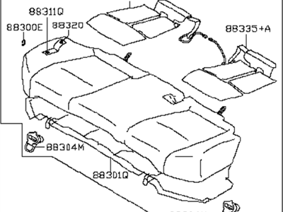 Infiniti 88300-1MA0A