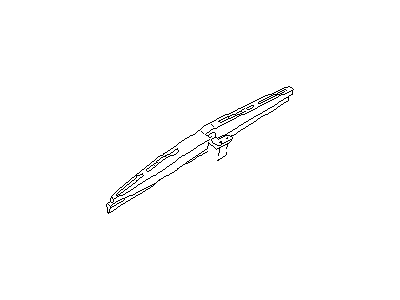 Infiniti 28890-10Y00 Rear Window Wiper Blade Assembly