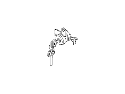 Infiniti I35 Door Lock Cylinder - H0601-4M425