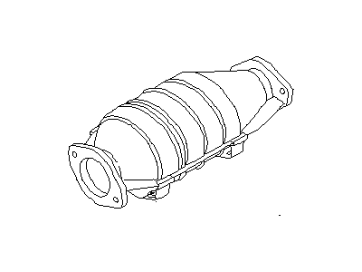 2002 Infiniti G20 Catalytic Converter - 20800-4M826