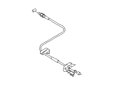 Infiniti 18201-60U00 Wire Assy-Accelerator