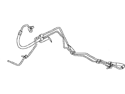 2004 Infiniti FX45 Power Steering Hose - 49721-CG100