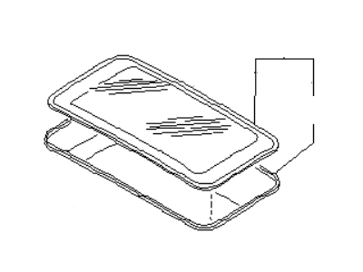 Infiniti 91210-50J11 Lid Assy-Sunroof,Slide