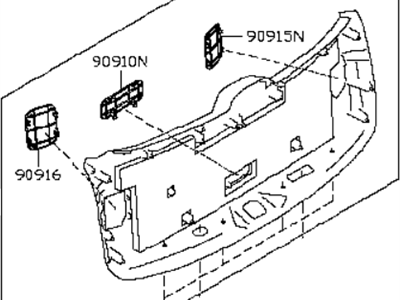 Infiniti 90900-1BA0B