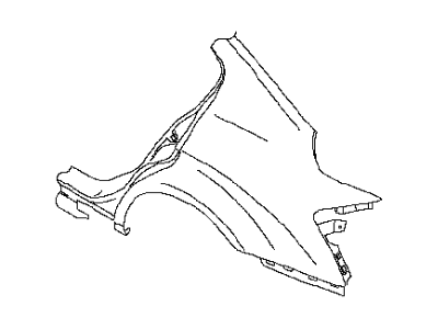 Infiniti Q40 Fender - GHA01-JK0MA