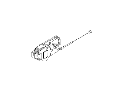 1996 Infiniti G20 Tailgate Lock Actuator Motor - 84680-62J20