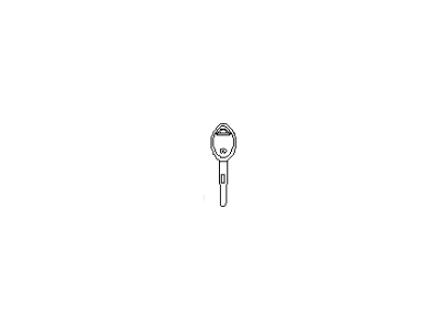 Infiniti KEY00-00162 Key-Blank,Sub