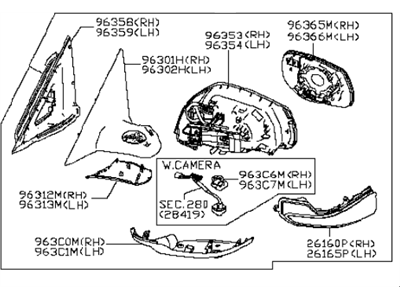 Infiniti 96301-4AM0C