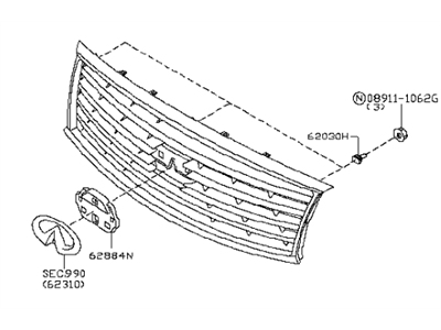 Infiniti 62310-4AM0A