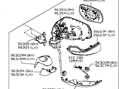 Infiniti 96302-5CH0A