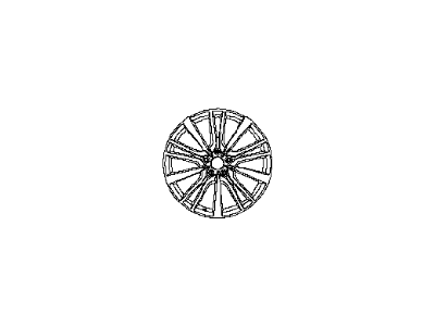 Infiniti D0C00-4HK3D Aluminum Wheel