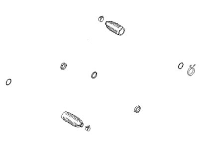 Infiniti 49297-AM625 Seal Kit-Housing,Power Steering Gear