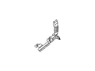 Infiniti 76557-3JA0A Bracket - Front Seat Belt