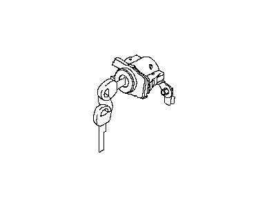 Infiniti QX80 Door Lock Cylinder - H0601-1LA0A