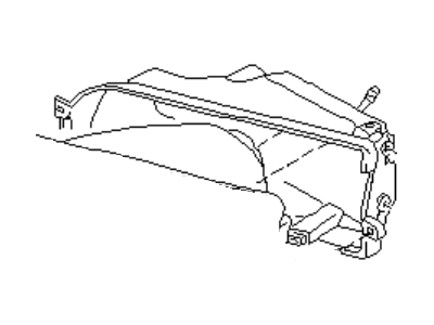 Infiniti 26075-62J00 Headlamp Housing Assembly, Left