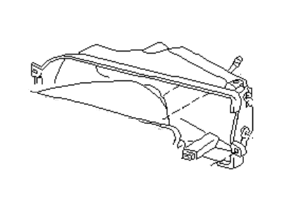 1993 Infiniti G20 Headlight - 26025-62J00