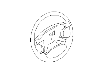 Infiniti J30 Steering Wheel - 48430-10Y03