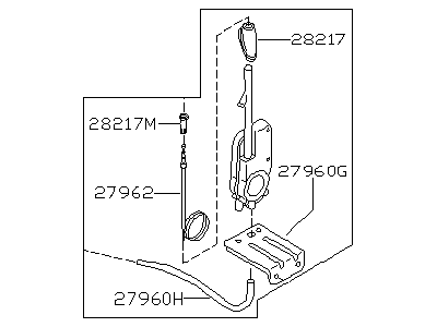 Infiniti 28200-31U16 Antenna