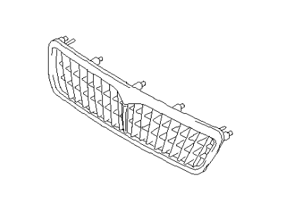 Infiniti 62310-53U00 Front Grille Assembly