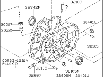 Infiniti Bellhousing - 30400-70E10