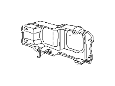 Infiniti 26075-60U00 Headlamp Housing Assembly, Left