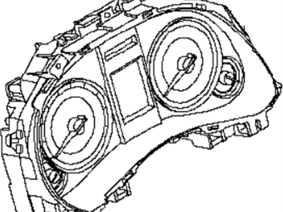 Infiniti 24820-JK60C Instrument Cluster Speedometer Assembly