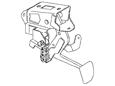 Infiniti 46503-JJ80C Pedal Assy-Clutch W/Bracket
