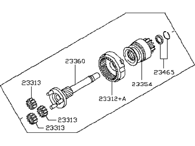 Infiniti 23312-1CA0A