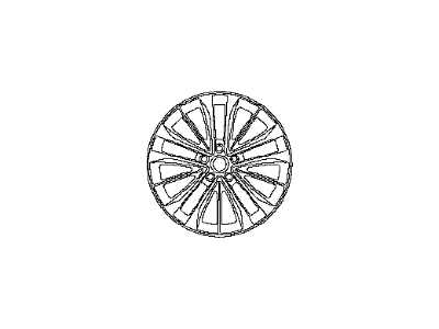 Infiniti D0300-1NG4B Aluminum Wheel