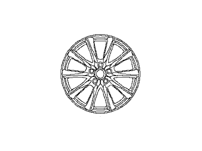 Infiniti D0CMM-1NL8B Aluminum Wheel