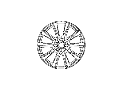 2011 Infiniti G37 Spare Wheel - D0C00-1NH4C