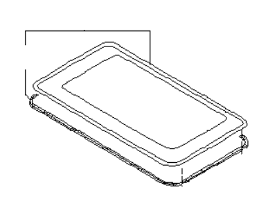 Infiniti 91210-3H110 Lid Assy-Sunroof,Slide