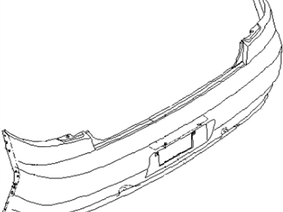 Infiniti G35 Bumper - 85022-AM825