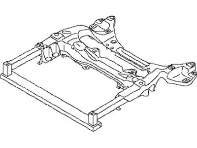 Infiniti 54401-1MD0A Member Complete-Front Suspension