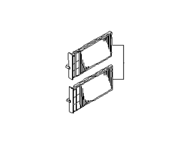 Infiniti 27275-31U25 Air Conditioner Air Filter Kit