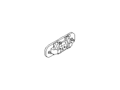 Infiniti QX4 Door Handle - 82606-1W311