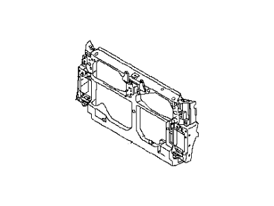 Infiniti 62520-EH100 Support Assy-Radiator Core