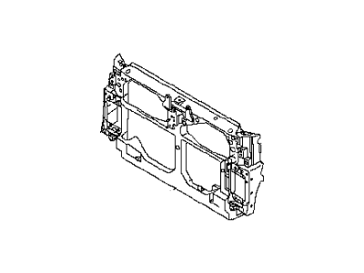 thumbnail image 2 of DNA MOTORING Radiator Assembly For Infiniti M35 2006-2010 – Factory Style Aluminum Core 2 of 4