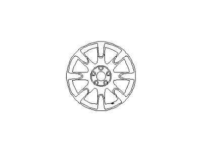 2005 Infiniti Q45 Spare Wheel - 40300-CG025