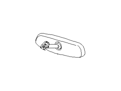 Infiniti M35 Car Mirror - 96321-CR911