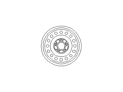 Infiniti 40300-4U007 Disc Wheel Assembly