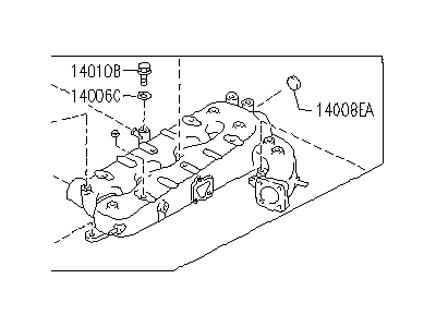 Infiniti 14013-F6600 Collector-Intake Manifold