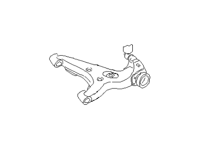 Infiniti 55502-F6600 Rear Left Suspension Arm Assembly