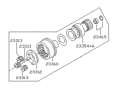 Infiniti 23354-1P115